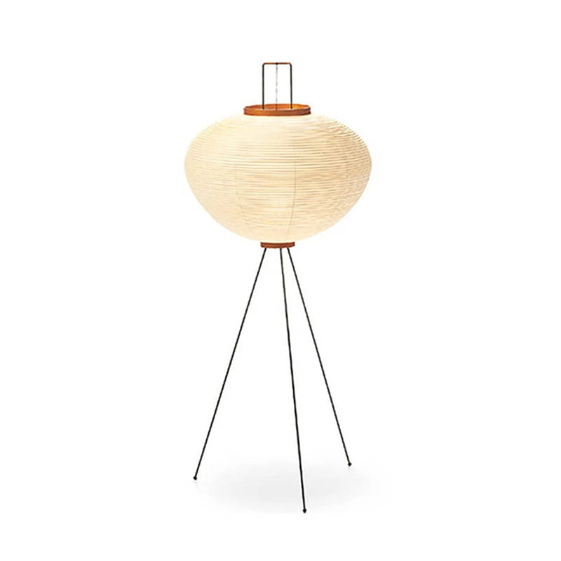White Paper Shade Floor Lamp