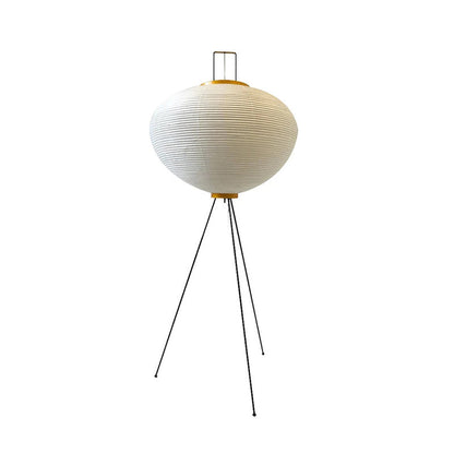 White Paper Shade Floor Lamp