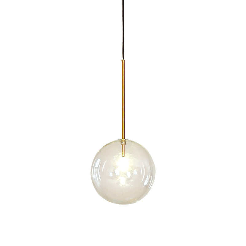 Modern Clear Glass Chandelier Pendant