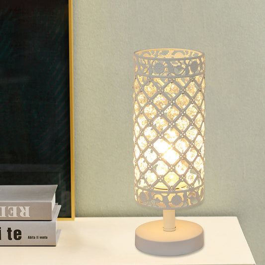 Crystal Bedside Table Lamp