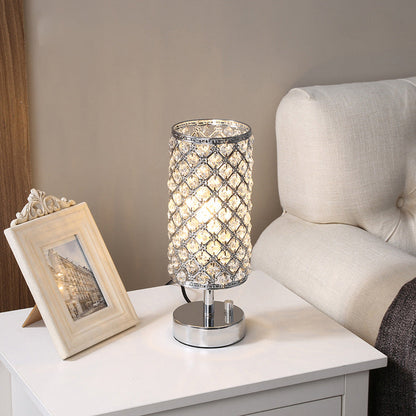 Crystal Bedside Table Lamp