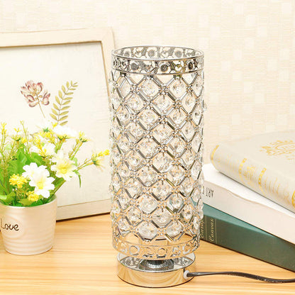 Crystal Bedside Table Lamp