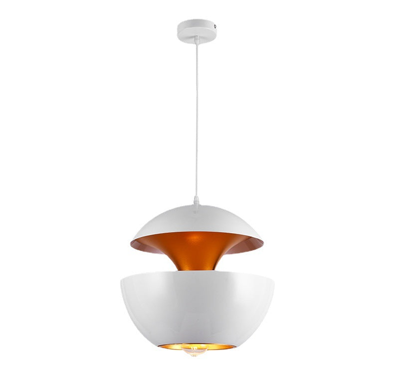 Apple Shaped Metal Pendant Light