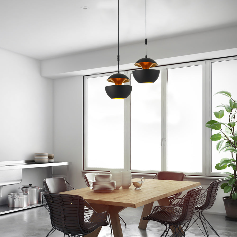 Apple Shaped Metal Pendant Light