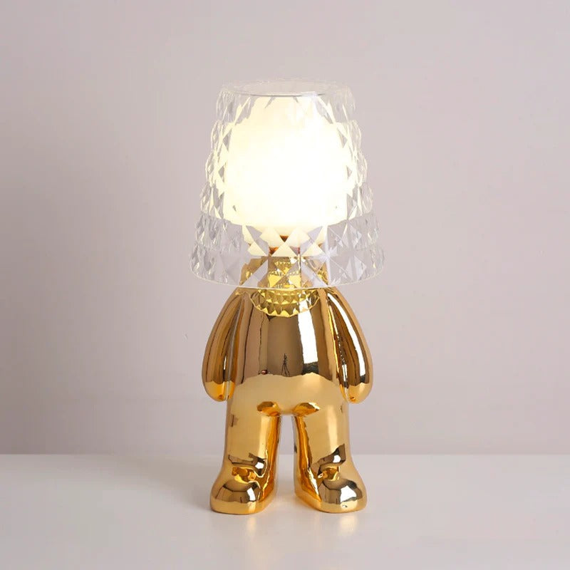 Little Golden Man Table Lamp