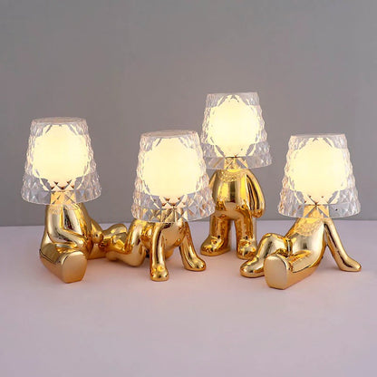 Little Golden Man Table Lamp