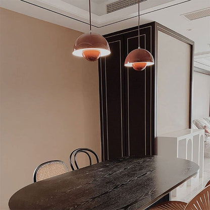 Flower Bud Metal Pendant Light
