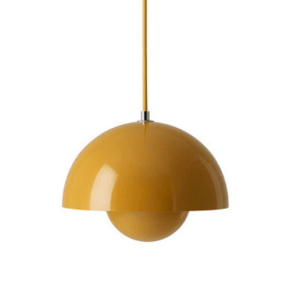 Flower Bud Metal Pendant Light