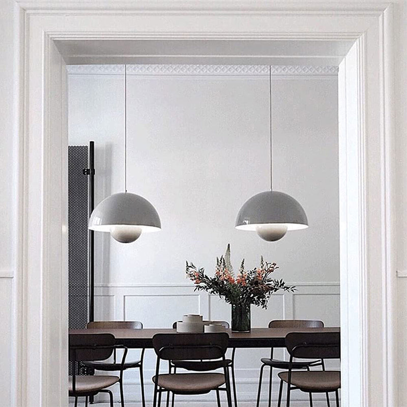 Flower Bud Metal Pendant Light