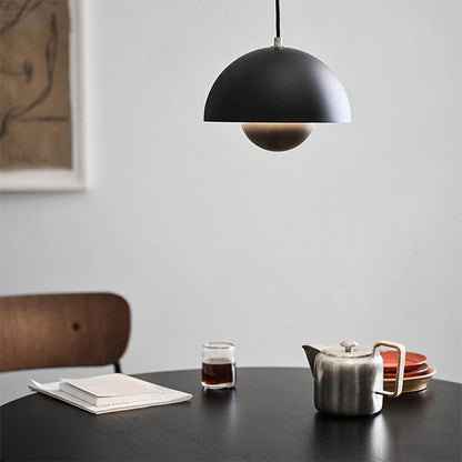 Flower Bud Metal Pendant Light