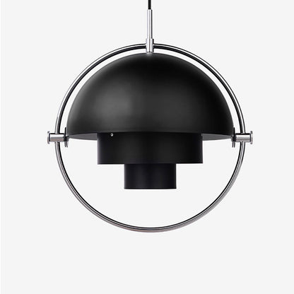 Two-Tone Metal Dome Pendant Light