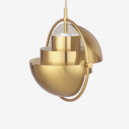Two-Tone Metal Dome Pendant Light