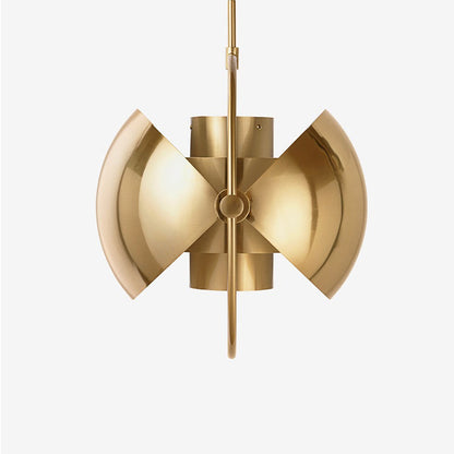 Two-Tone Metal Dome Pendant Light