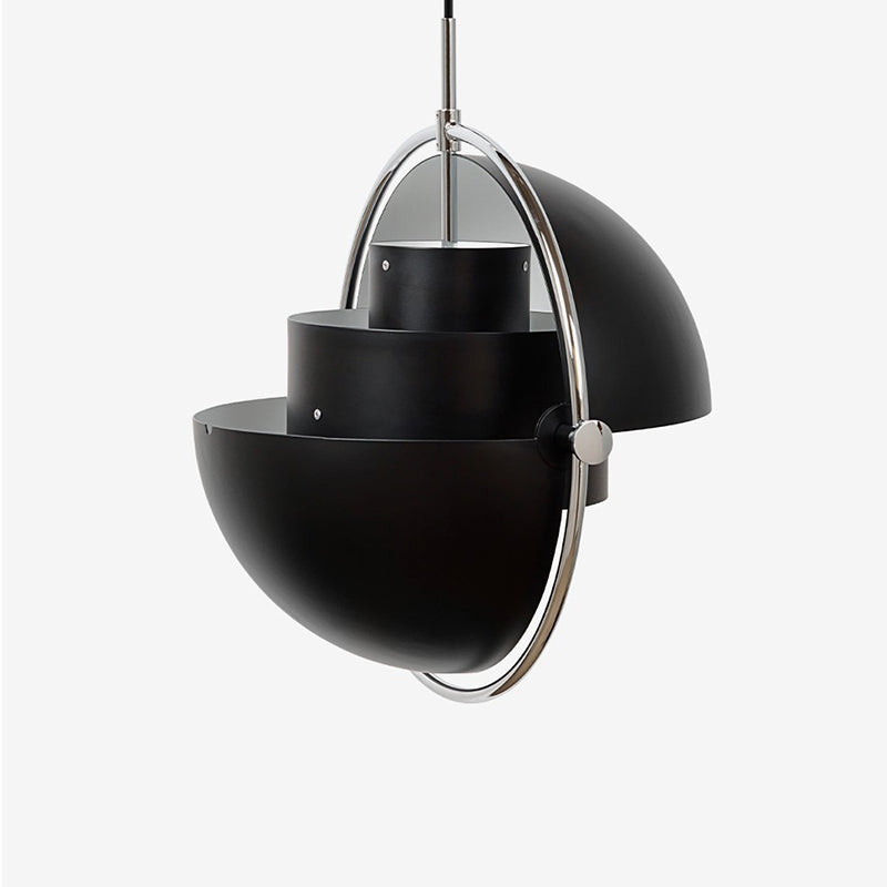 Two-Tone Metal Dome Pendant Light