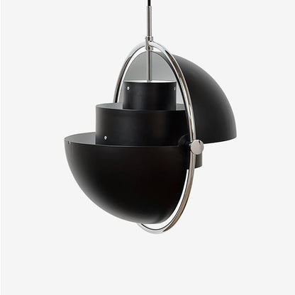 Two-Tone Metal Dome Pendant Light