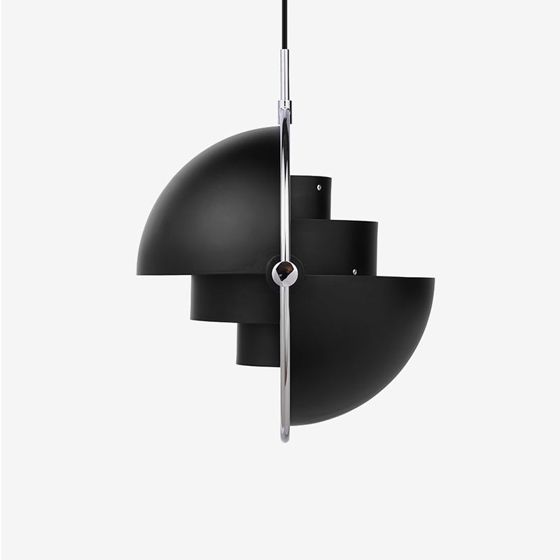 Two-Tone Metal Dome Pendant Light