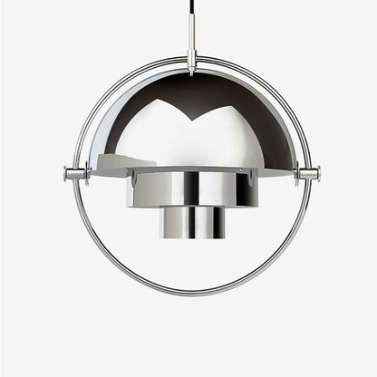Two-Tone Metal Dome Pendant Light