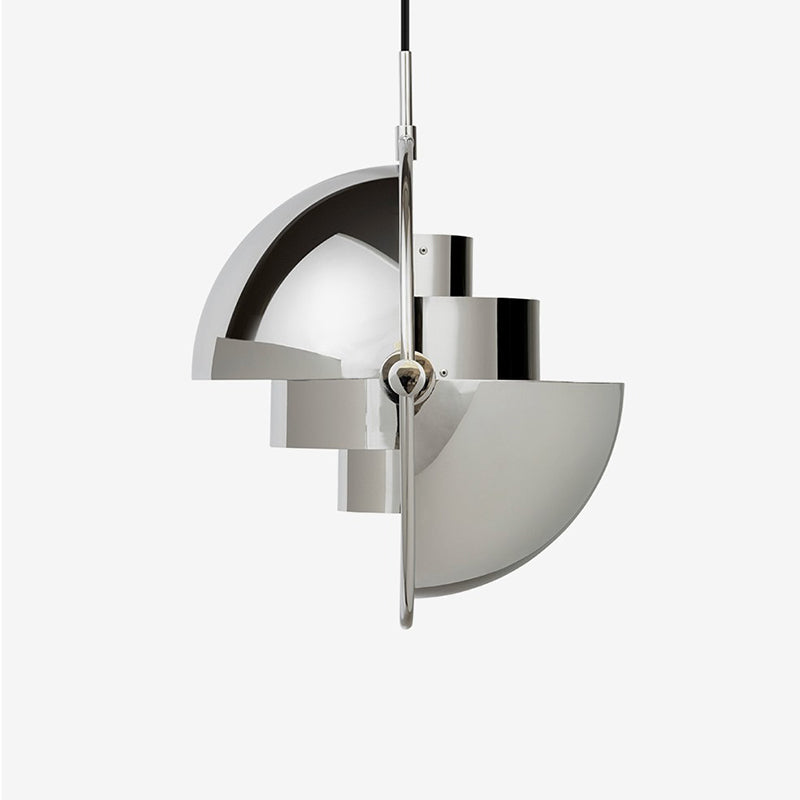 Two-Tone Metal Dome Pendant Light
