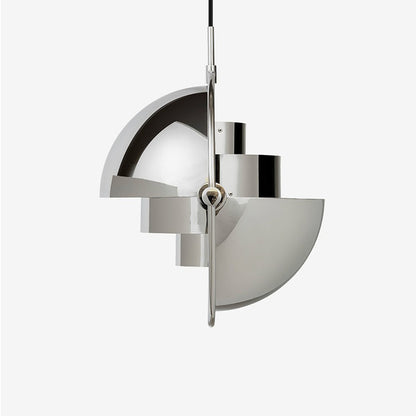 Two-Tone Metal Dome Pendant Light