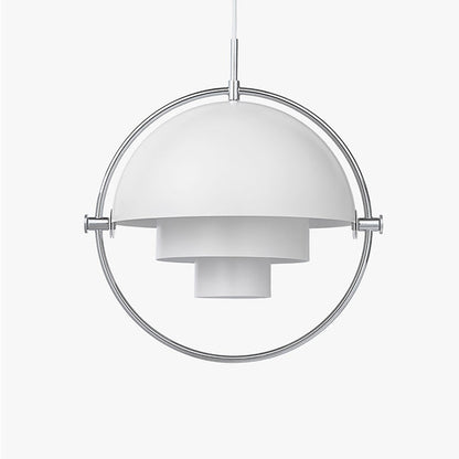 Two-Tone Metal Dome Pendant Light