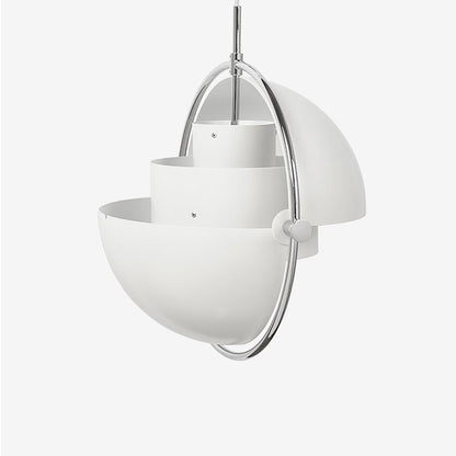 Two-Tone Metal Dome Pendant Light