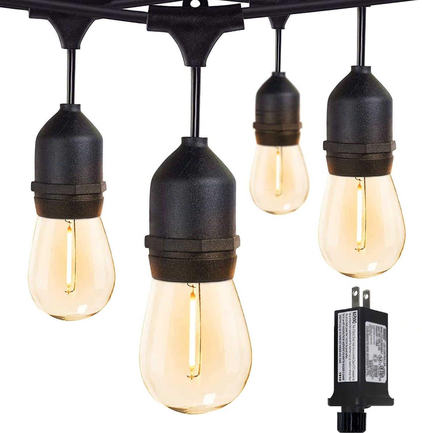 LED Outdoor String Lights for Holiday Decoration Garden Wedding Party Linkable-[Modern pendant lighting for bedroom and living space]-Demolights UK