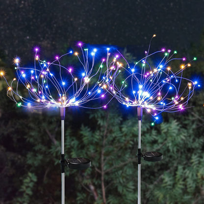 Solar Firework Garden Lights, Shapeable