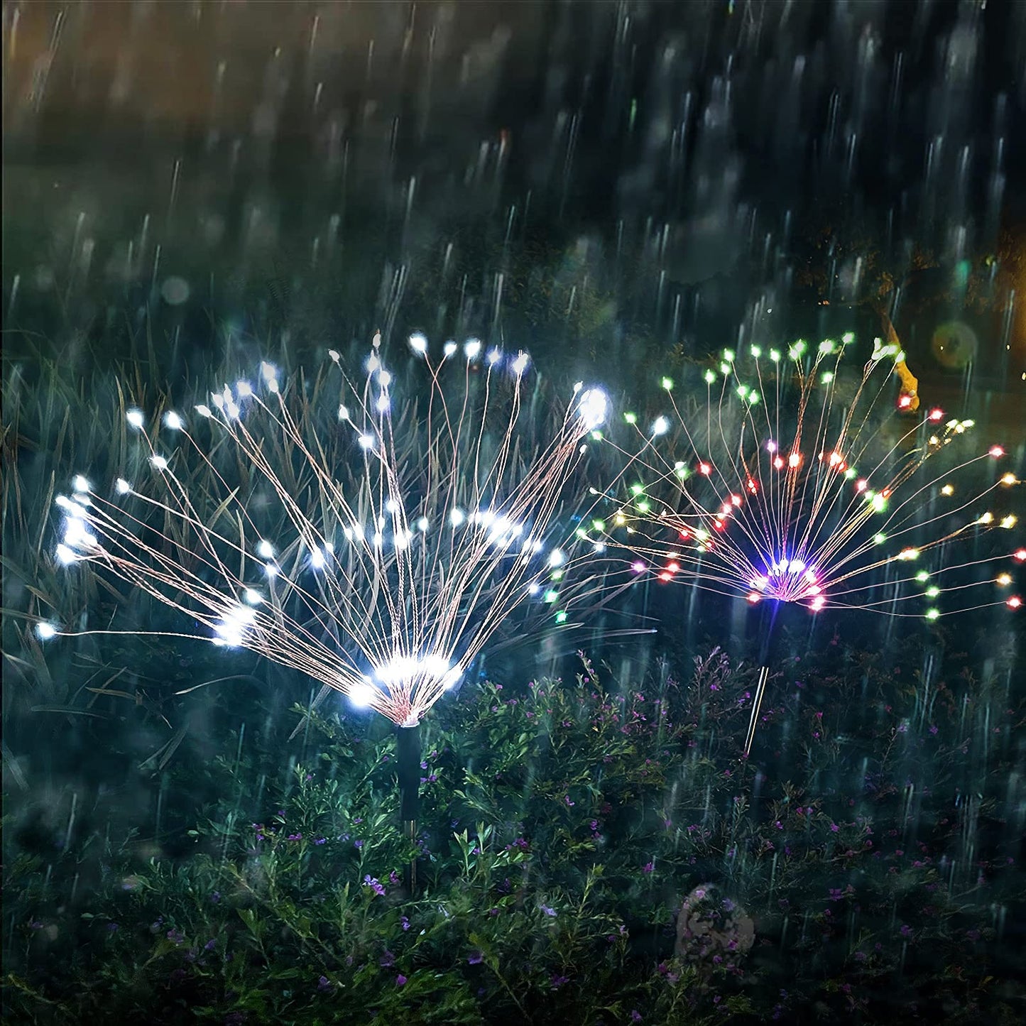 Solar Firework Garden Lights, Shapeable