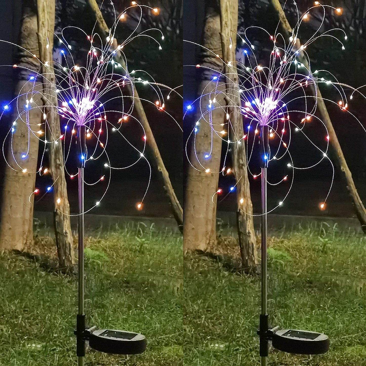 Solar Firework Garden Lights, Shapeable
