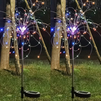 Solar Firework Garden Lights, Shapeable
