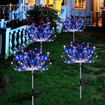 Solar Firework Garden Lights, Shapeable