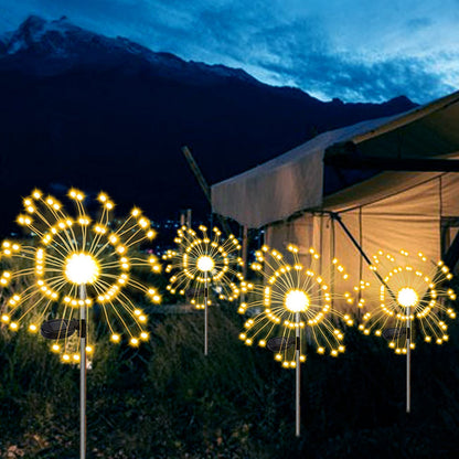 Solar Firework Garden Lights, Shapeable