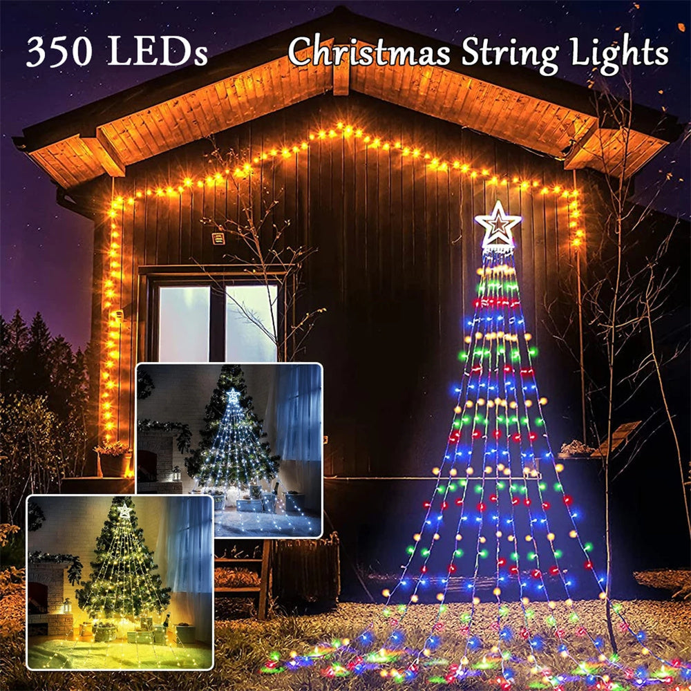 Outdoor Star LED Tree Lights, 350 LED