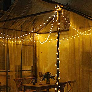 Solar Crystal Globe String Lights