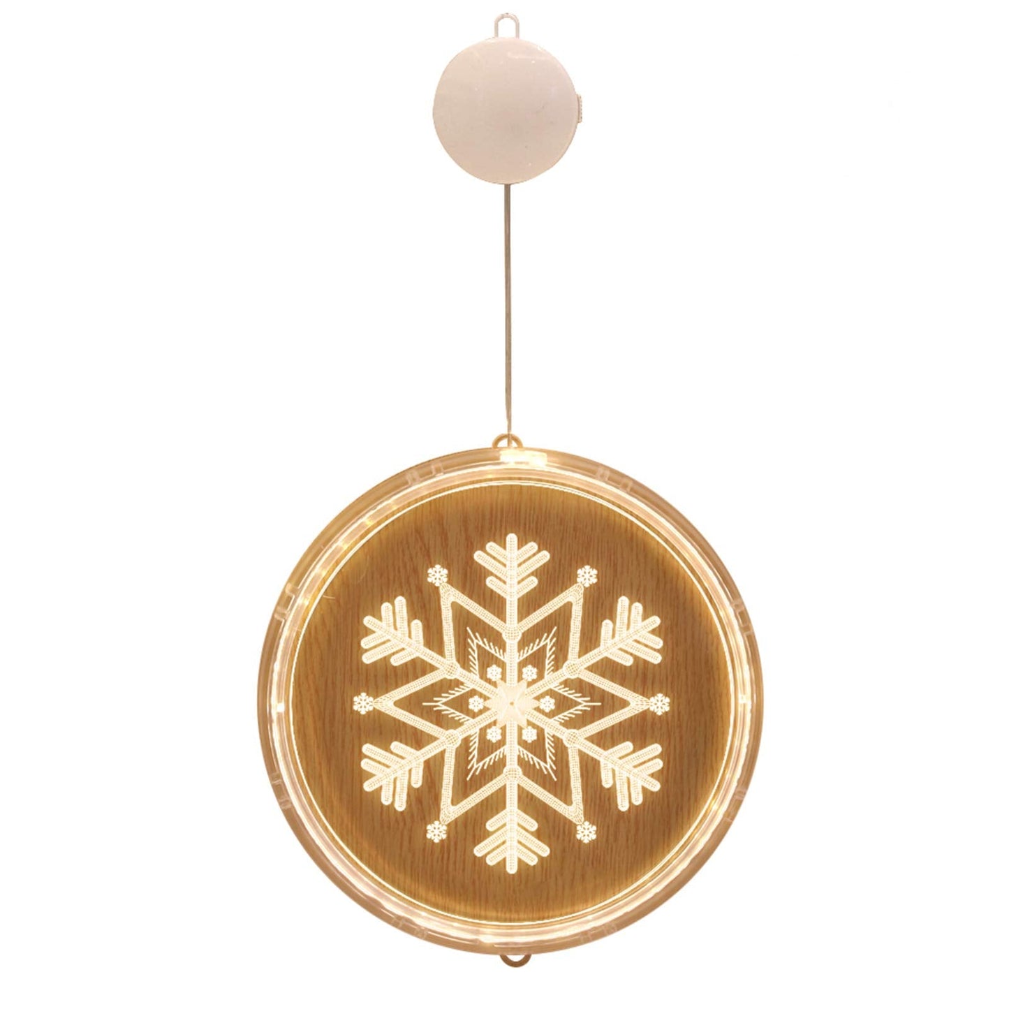 3D Engraved Christmas LED Hanging Light