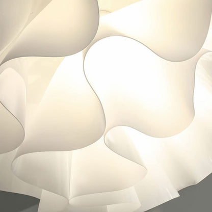 Wavy Scalloped Layered Pendant Light