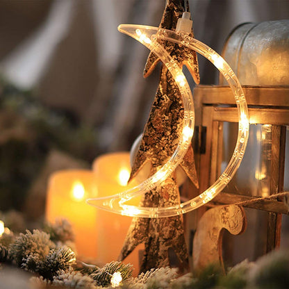 Christmas Window Hanging Lights with Suction Cup
