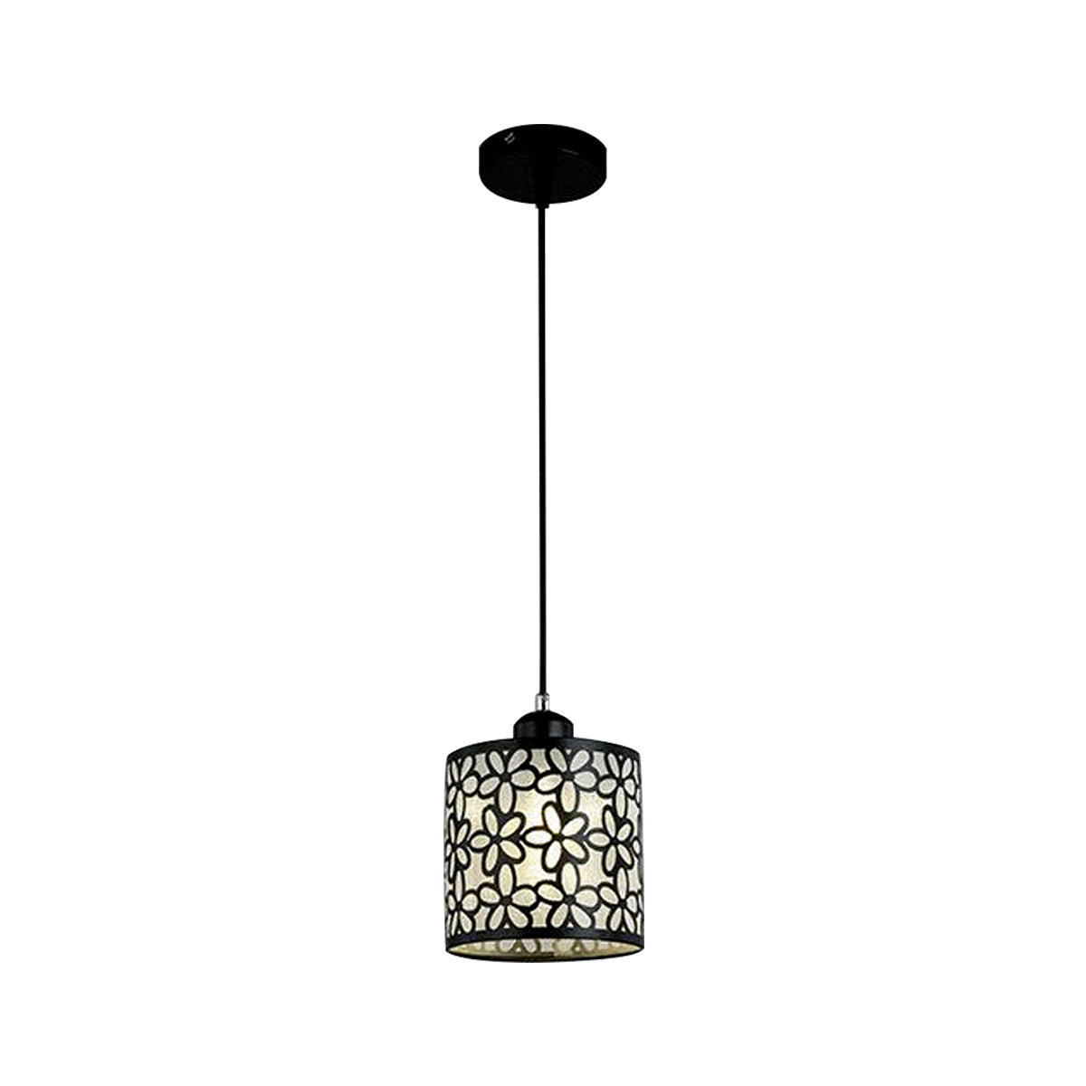 Iron Hollow Cage Pendant Light