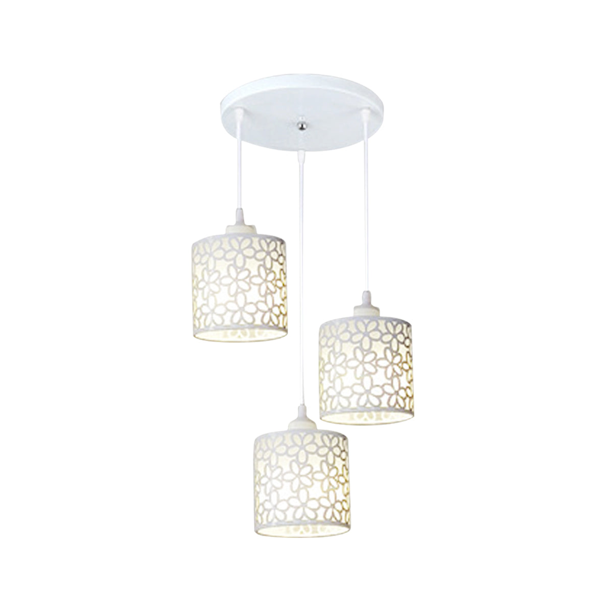 Iron Hollow Cage Pendant Light