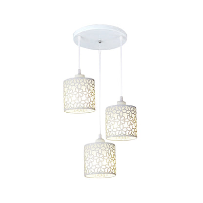 Iron Hollow Cage Pendant Light