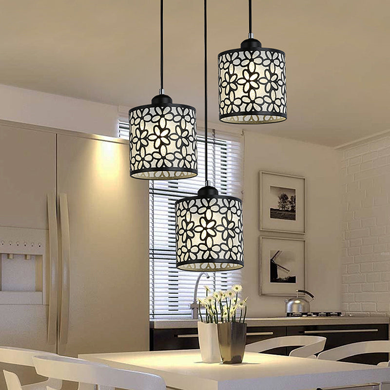 Iron Hollow Cage Pendant Light