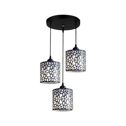 Iron Hollow Cage Pendant Light
