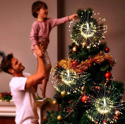 Firework Copper Wire Fairy Lights, 120 LED