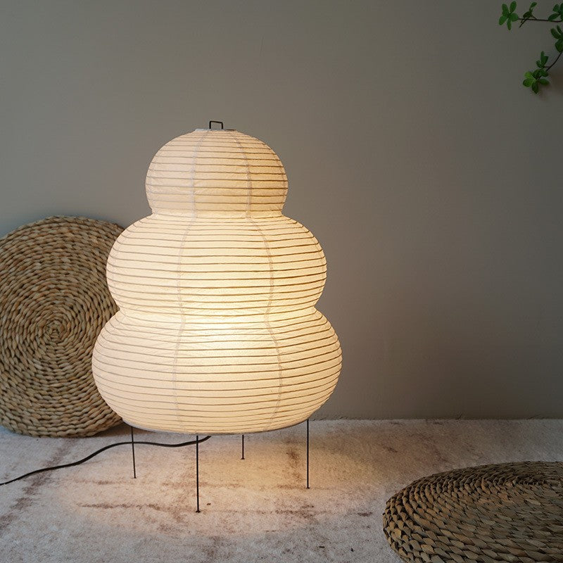 Large Rice Paper Desktop Table Lamp