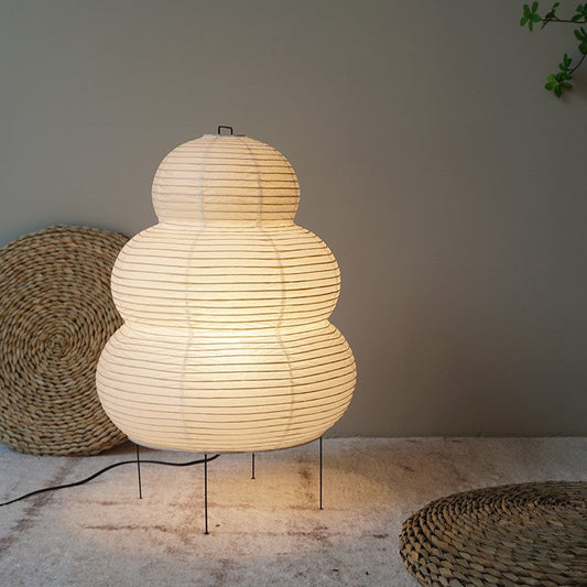 Large Rice Paper Desktop Table Lamp