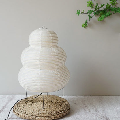 Large Rice Paper Desktop Table Lamp