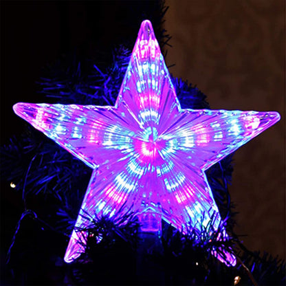 LED Star Christmas Tree Topper