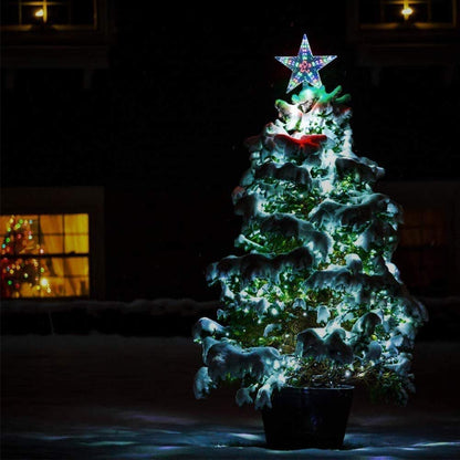 LED Star Christmas Tree Topper