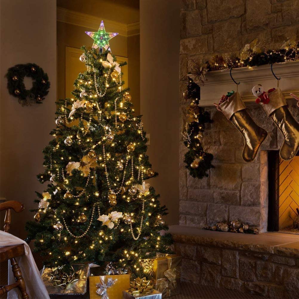 LED Star Christmas Tree Topper