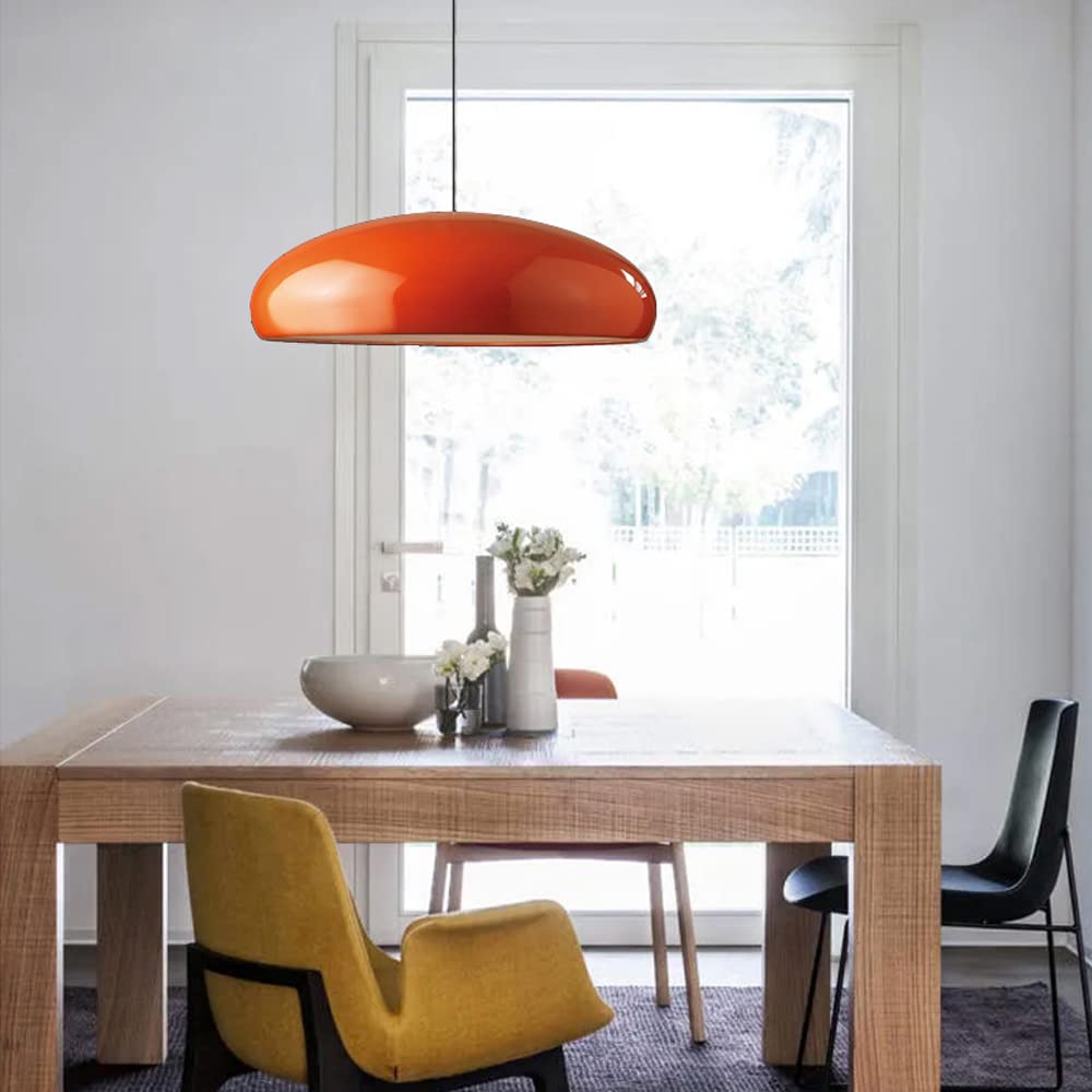 Metal Pendant Light with Acrylic Shade